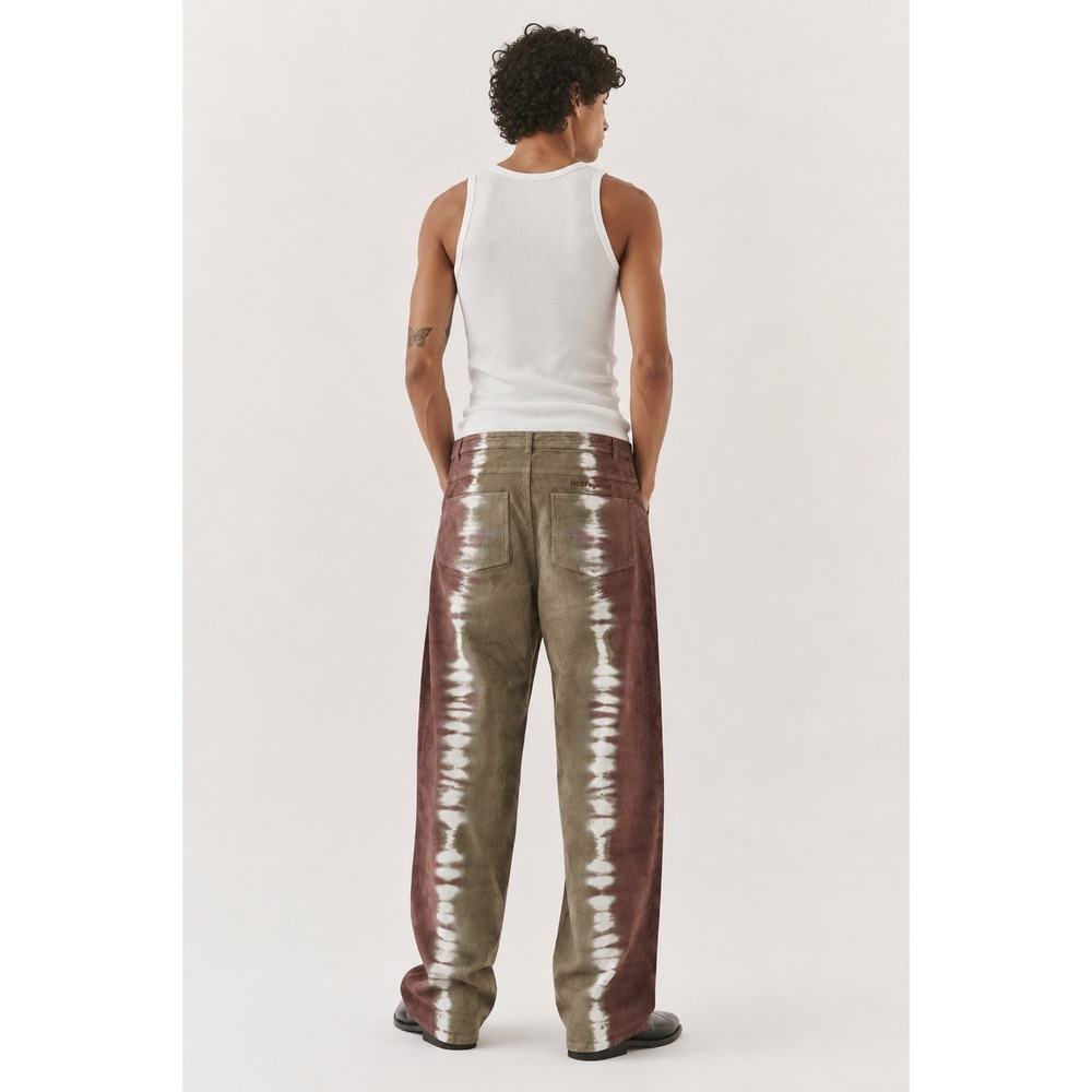 H2OFagerholt Brasilia Tie Dye Corduroy Pants XS BNWT Rare - Picture 4 of 4